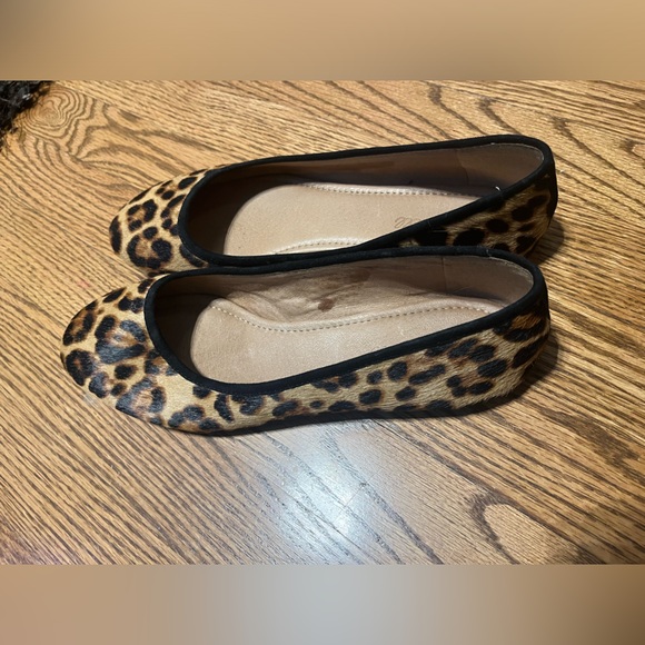 Madewell Leopord Ballet Flat Size 10 - Picture 4 of 4
